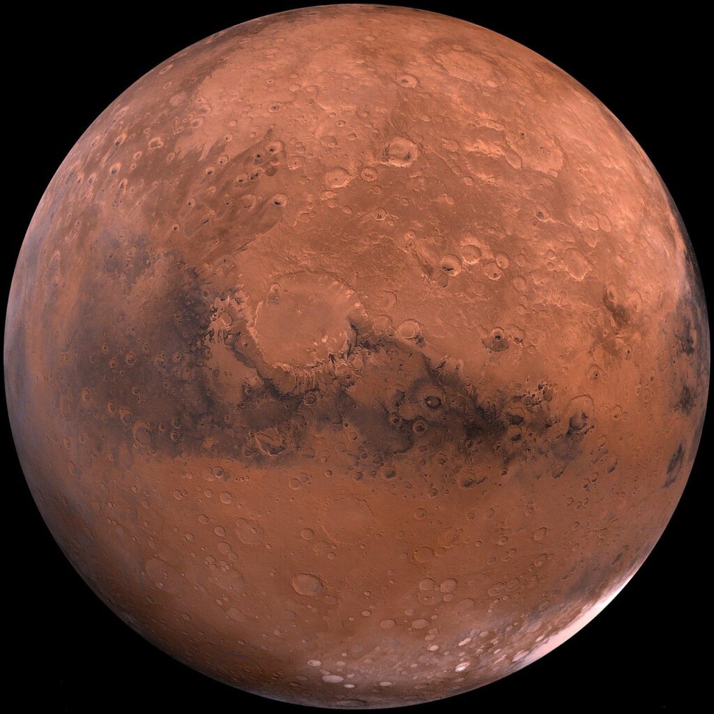 mars, red planet, planet, space, universe, night sky, sky, astronautics, nasa, space travel, nature, astronomy, science